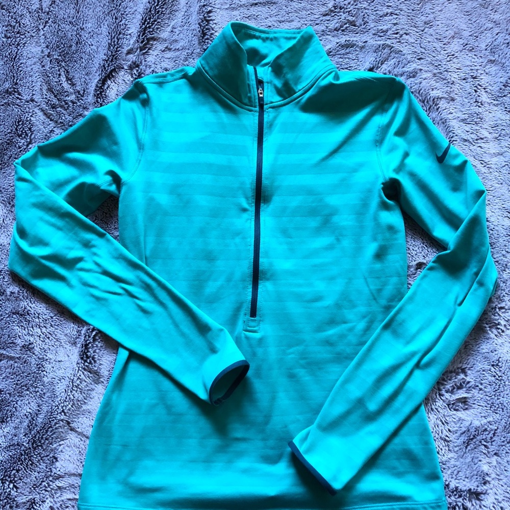Nike Pro Striped Zip-Up